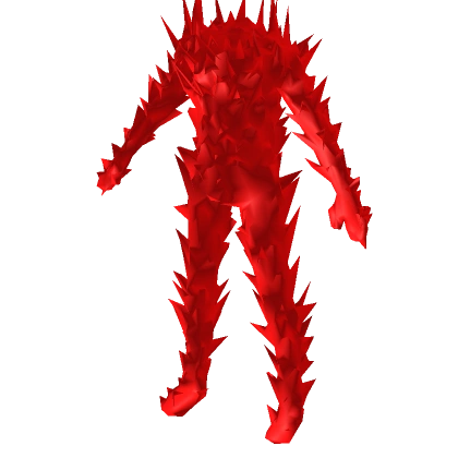 Red Super Anime Outline