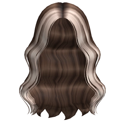 Windy Two-Tone Waves in Brown & Blonde