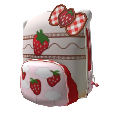 [3.0] Strawberry Kawaii Backpack