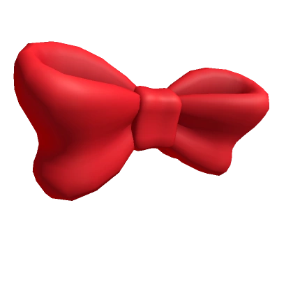 Large Red Bow Tie