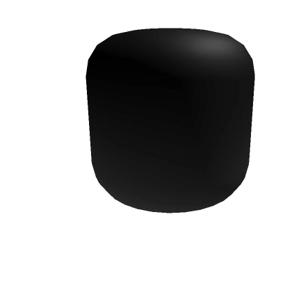 Faceless Gray Black Gradient Head - Void Cartoony