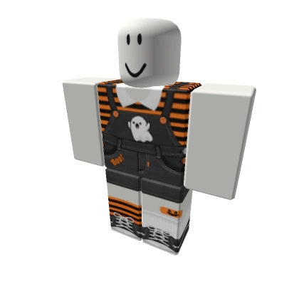  Halloween Ghost Overalls