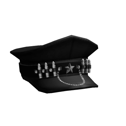 Black Metal Bullet Cap