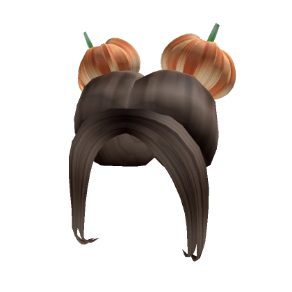 Halloween Pumpkin Hair Brown