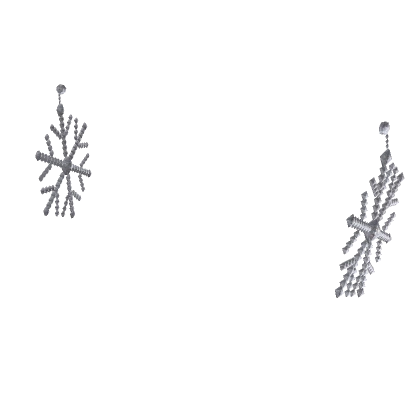 Luxurious Snowflake Earrings - Mariah Carey