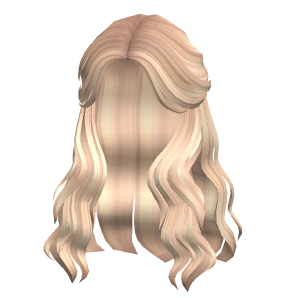 Fairy Half up hair in Blonde