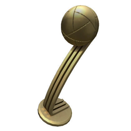 ⚽ Messi's Golden Ball Trophy 