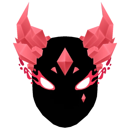 Glowing Mask Of Fire Red