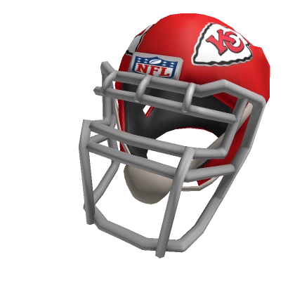 NFL Kansas City Chiefs football helmet