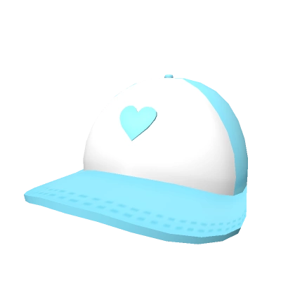 Blue Heart Hat