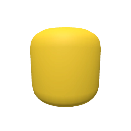 Faceless Bright Yellow Head