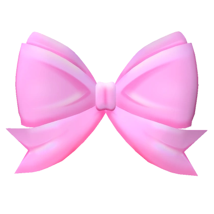 Giant Preppy Hair Bow Pink