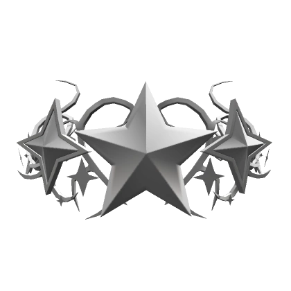Silver Star Cyber Sigil Crown