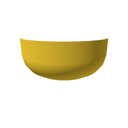Mouthless Mask In Bright Yellow
