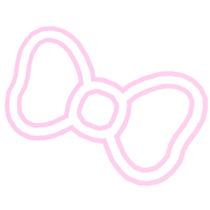 Cute Bow Face Filter [Pink] 
