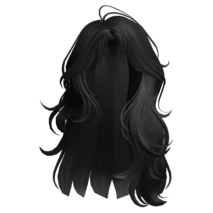 Messy Mermaid Waves(Black)