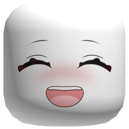 Happy Chibi Face [White]