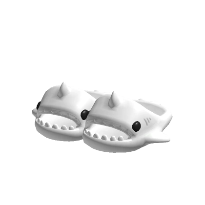 3.0 White Shark Slippers