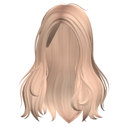 Messy Long Oceanic Wavy Hair (Blonde)