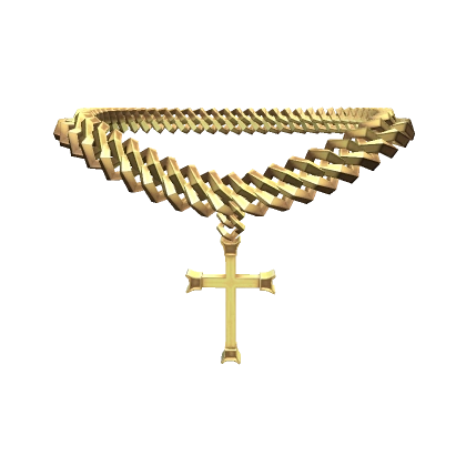 Gold Cross Chain