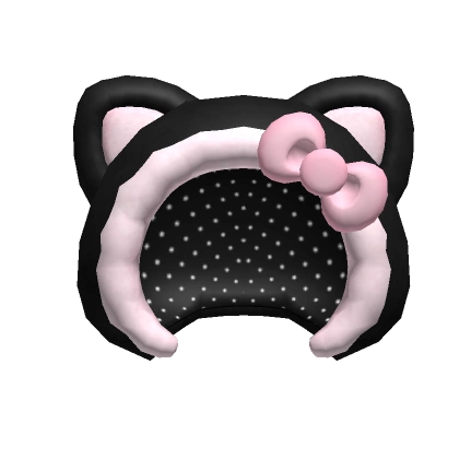 kawaii soft black cat hood