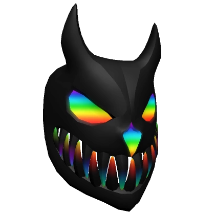 Rainbow Hollow Mask