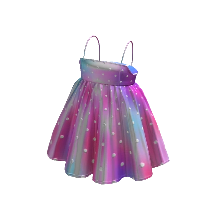 Lovely Babydoll Dress - Passion Pink Holo