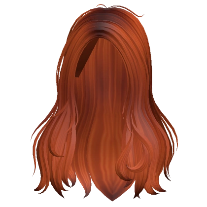 Messy Long Ginger Wavy Hair - MeganPlays Edition