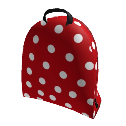 Cute red polka dot backpack - DRESSX