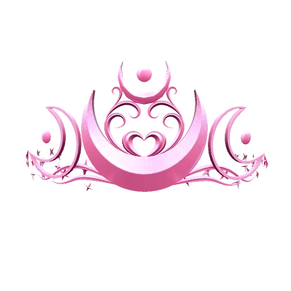 Lovely Moon Crown - Pink