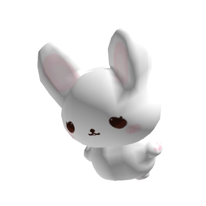 ♡ Cute Kawaii White Bunny Plush 