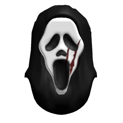 Original Ghost Face W Scratch