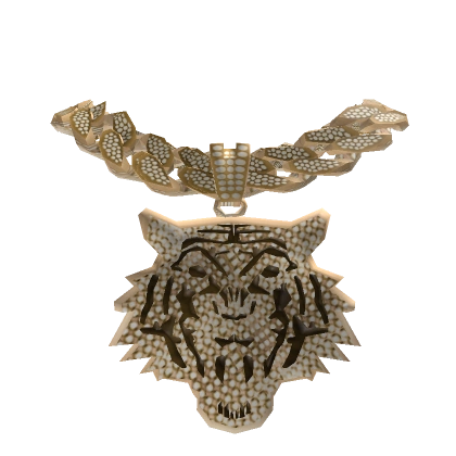 Iced Golden Tiger Chain 2.0