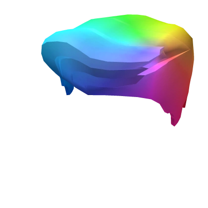 Stylized Rainbow Hair