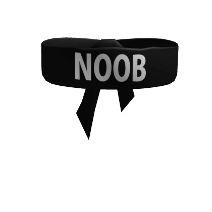 "NOOB" Ninja Headband