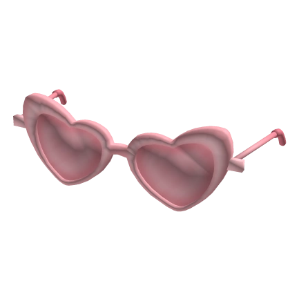 Pink Heart Glasses