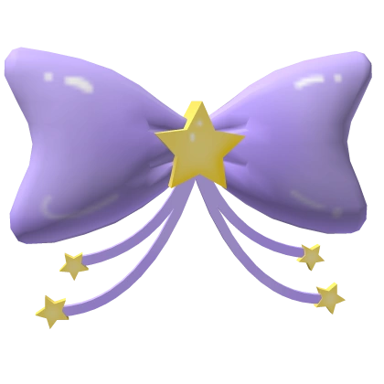 Purple Bow Wings