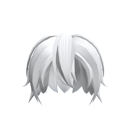 White Anime Hair