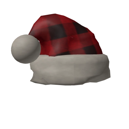 Plaid Christmas Hat