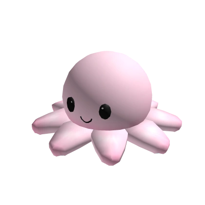 Kawaii Pink Octopus