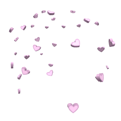 Pink Candy Heart Confetti