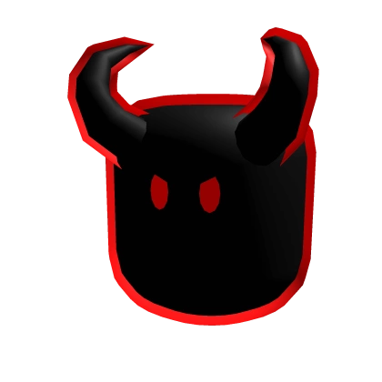 Red Toony Demon Head
