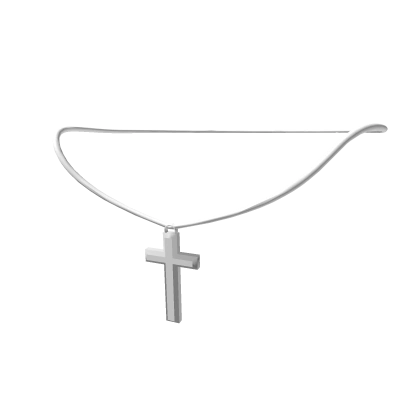 Silver Cross Necklace 1.0