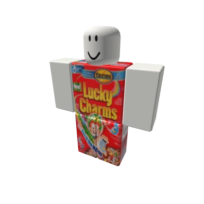 Lucky Charms Food Troll Cereal Box