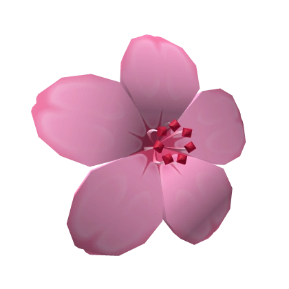 Pink Hair Flower