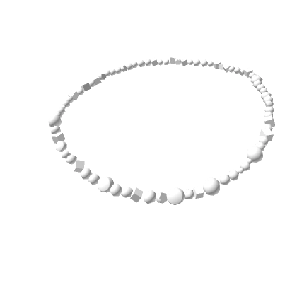 White Bead Necklace 3.0