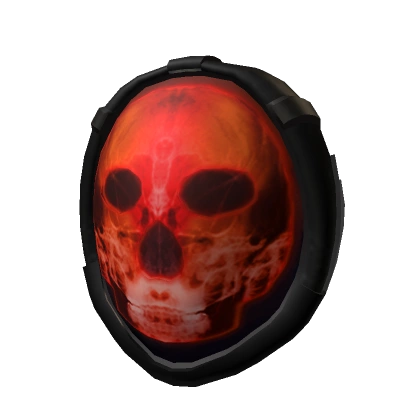 Red Skull Space Helmet
