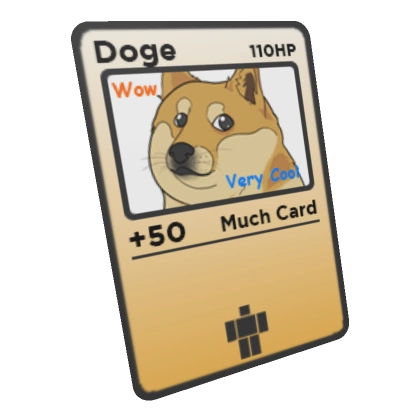 Doge Trading Card