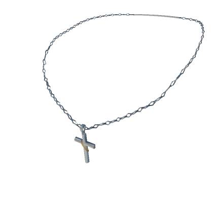 3.0 Silver Cross Necklace