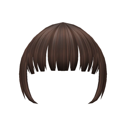 Cute Full Bangs (Brown)